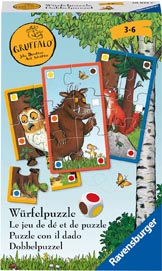 Mitbring-Spiel Ravensburger Grüffelo Würfelpuzzle ab 3